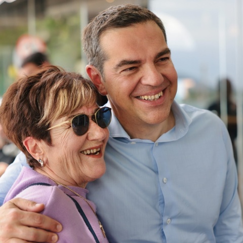 Ο πρόεδρος του ΣΥΡΙΖΑ - Προοδευτική Συμμαχία, Αλέξης Τσίπρας