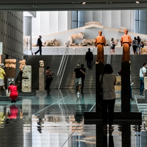 Διεθνής Ημέρα Μουσείων - Στιγμιότυπο από το Μουσείο της Ακρόπολης