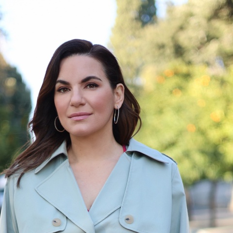 Η υποψήφια βουλεύτρια της Νέας Δημοκρατίας στην Α' Αθήνας, Όλγα Κεφαλογιάννη