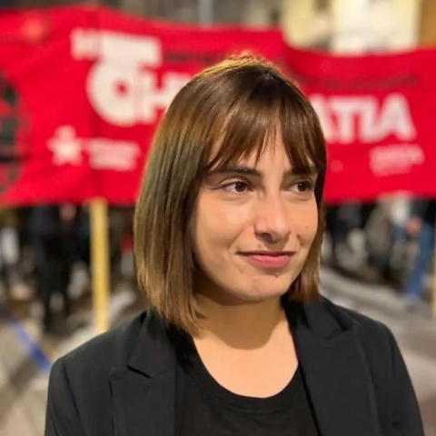 Η Γραμματέας της Κ.Ε. του ΣΥΡΙΖΑ - Προοδευτική Συμμαχία, Ράνια Σβίγκου