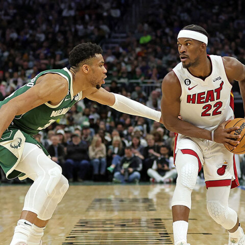 ΝΒΑ Playoffs: Jimmy Butler (Miami Heat), Γιάννης Αντετοκούνμπο (Milwaukee Bucks)