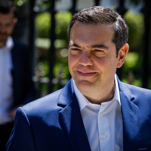 Ο πρόεδρος του ΣΥΡΙΖΑ - Προοδευτική Συμμαχία, Αλέξης Τσίπρας