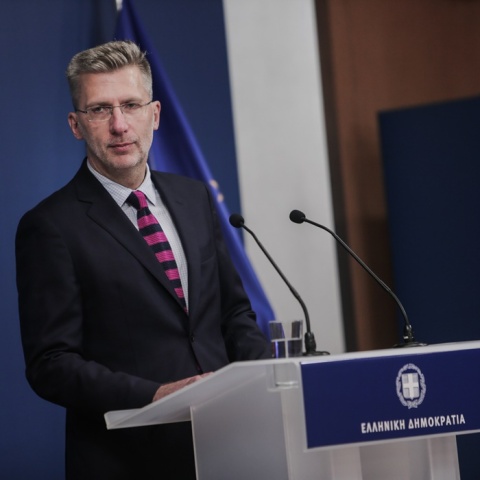 Ο εκπρόσωπος Τύπου της ΝΔ, Άκης Σκέρτσος