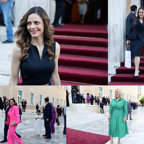 Ορκωμοσία Βουλής - Βουλεύτριες