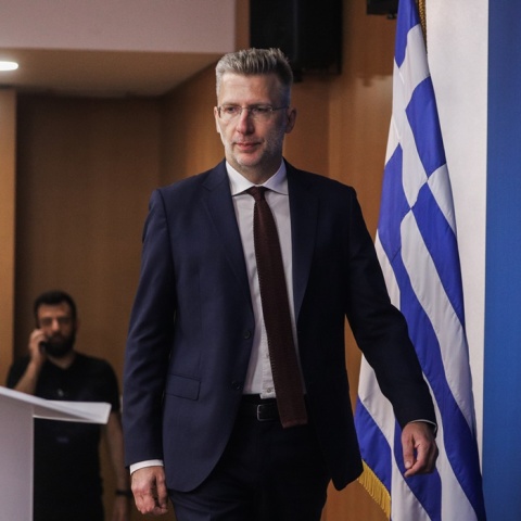 Ο εκπρόσωπος Τύπου της ΝΔ, Άκης Σκέρτσος