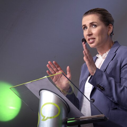 Η πρωθυπουργός της Δανίας Μέτε Φρεντέρικσεν