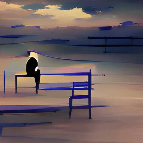 Εικόνα φτιαγμένη από πρόγραμμα ΤΝ (NightCafe Creator)