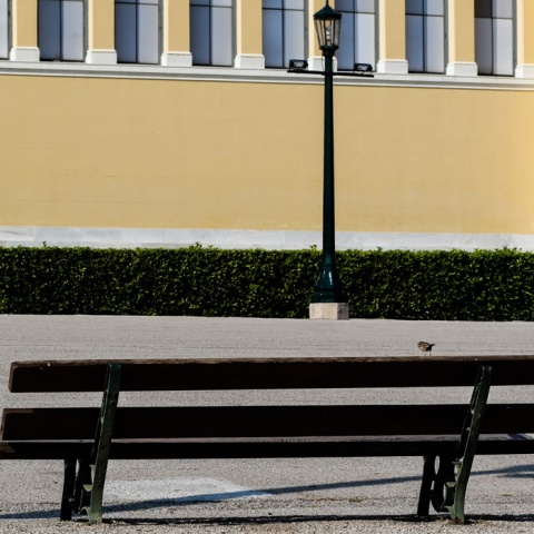 Παγκάκι στο Ζάππειο