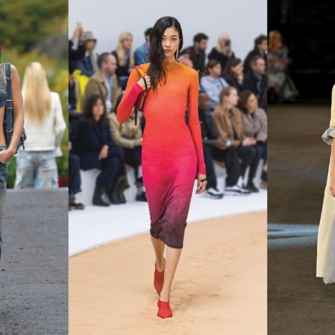 Courreges, Tory Burch, Givenchy 