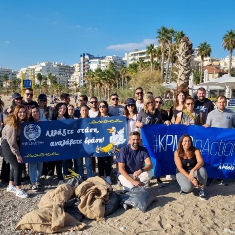 Δράση καθαρισμού στην παραλία Εδέμ