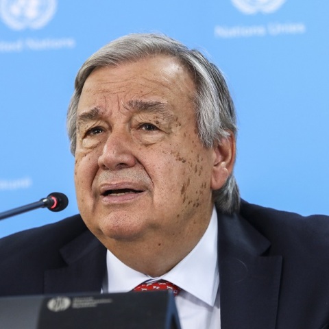 Αντόνιο Γκουτέρες: Το μήνυμα του γενικού γραμματέα του ΟΗΕ για την Παγκόσμια Ημέρα Περιβάλλοντος - Κάλεσμα για καταπολέμηση της πλαστικής ρύπανσης.