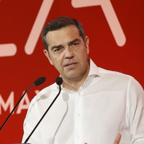 Ο πρόεδρος του ΣΥΡΙΖΑ - Προοδευτική Συμμαχία, Αλέξης Τσίπρας