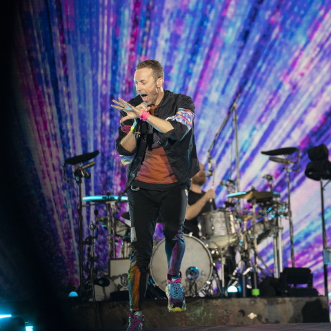 Ο frontman των Coldplay, Κρις Μάρτιν