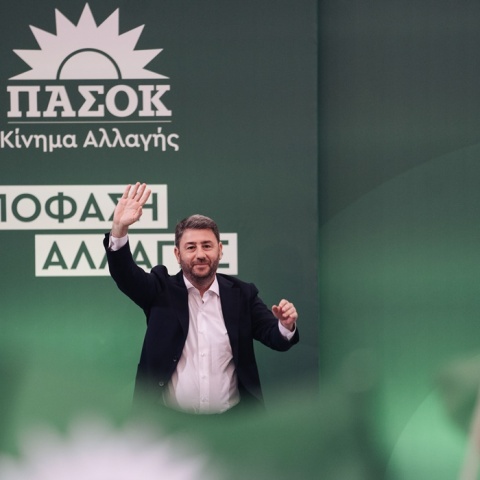 Ο πρόεδρος του ΠΑΣΟΚ - ΚΙΝΑΛ, Νίκος Ανδρουλάκης