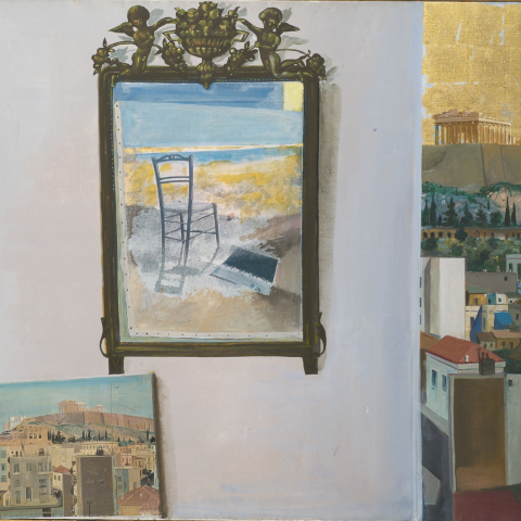 Το έργο του Σπύρου Βασιλείου "Ο μικρόκοσμος της οδού Webster" στην έκθεση "Αστυγραφία" της Εθνικής Πινακοθήκης