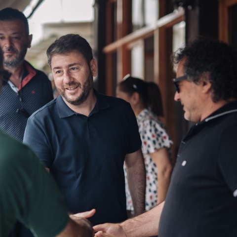 Εκλογές 2023 - Νίκος Ανδρουλάκης: Στα χωριά Αρχάνες, Ασήμι και Μοίρες ο πρόεδρος του ΠΑΣΟΚ-ΚΙΝΑΛ - Κάλεσμα για «καταπράσινη Κρήτη» στις 25 Ιουνίου.