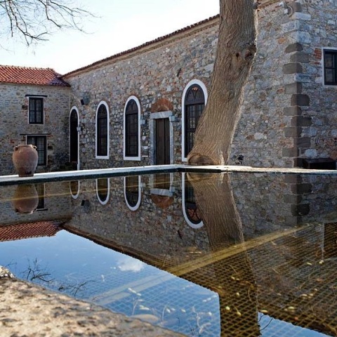 Ολοκληρώθηκε το έργο της πλήρους ανακαίνισης του «Μουσείου Βρανά» στη Μυτιλήνη © Facebook/Ελαιοτριβείο Μουσείο Βρανά