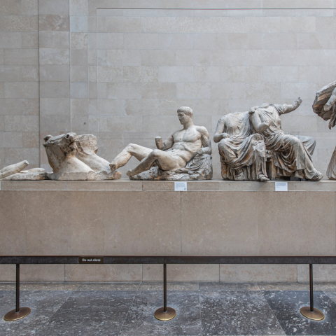 Μάρμαρα του Παρθενώνα στο Βρετανικό Μουσείο