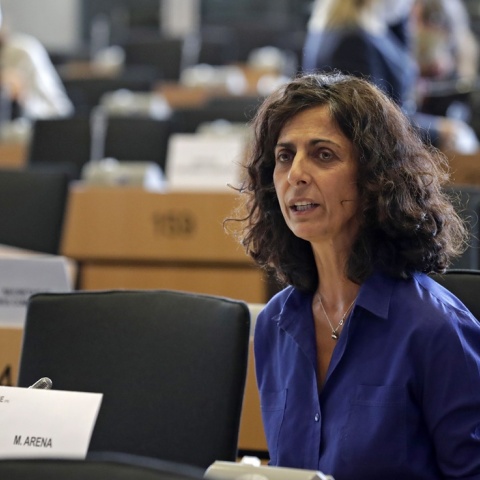 Η ευρωβουλεύτρια Marie Arena