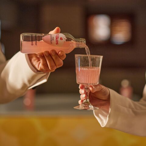 Cocktails με Βίκος Pink Grapefruit 