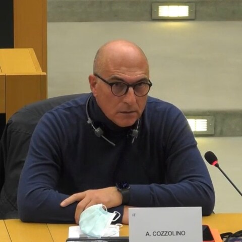 Ο ευρωβουλευτής Αντρέα Κοτσολίνο