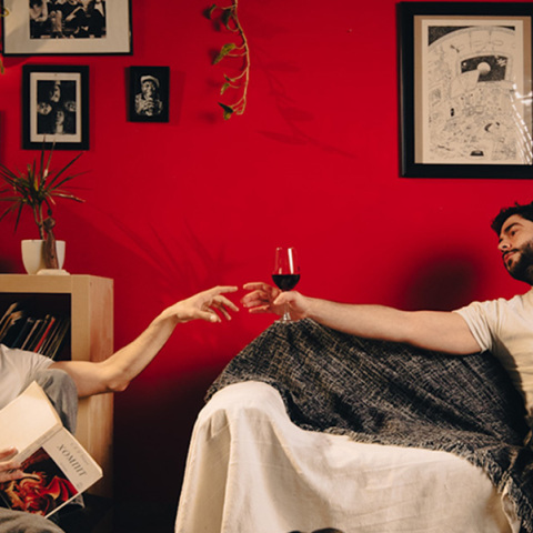 Oenodelia: Ο Σπύρος Παπαδόπουλος και ο Παύλος Κονταράς. 