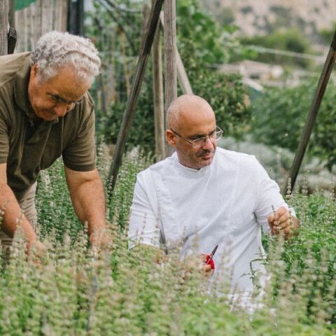 Ο Τάσος Μαντής και ο πατέρας του, Μπάμπης