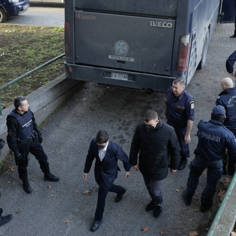 Θεσσαλονίκη: Κατηγορούμενος για την υπόθεση δολοφονίας του Άλκη Καμπανού απολογήθηκε σε ανακριτή για προγενέστερο οπαδικό επεισόδιο.