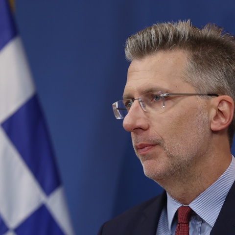 O υπουργός Επικρατείας Άκης Σκέρτσος