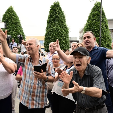 Πανηγυρικό κλίμα στη Νέα Δημοκρατία 