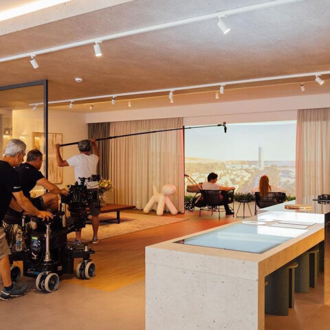 Γυρίσματα της σειράς Maestro στο The Ellinikon Experience