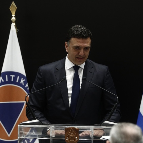 Βασίλης Κικίλιας - Υπουργείο Κλιματικής Κρίσης και Πολιτικής Προστασίας: Οι δηλώσεις του κατά την τελετή παράδοσης - παραλαβής.