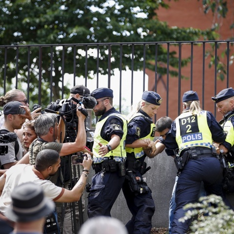 Κάψιμο κορανιού στη Σουηδία