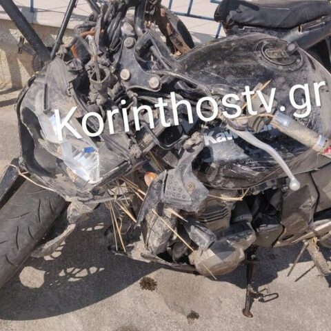 Η μηχανή στην οποία επέβαινε ο 20χρονος που σκοτώθηκε σε τροχαίο δυστύχημα