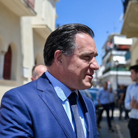 Ο υπουργός Εργασίας, Άδωνις Γεωργιάδης