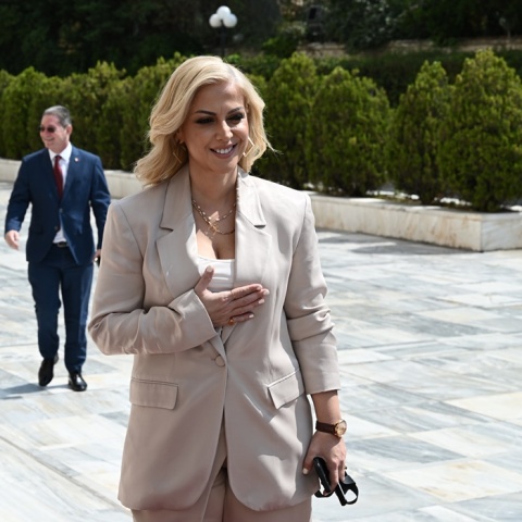 Ορκωμοσία Βουλής: Η βουλεύτρια του ΣΥΡΙΖΑ, Ραλλία Χρηστίδου