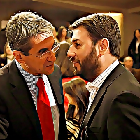 Ο Μάνος Βουλαρίνος σχολιάζει την αποχώρηση του Ανδρέα Λοβέρδου από το ΠΑΣΟΚ - Κίνημα Αλλαγής.