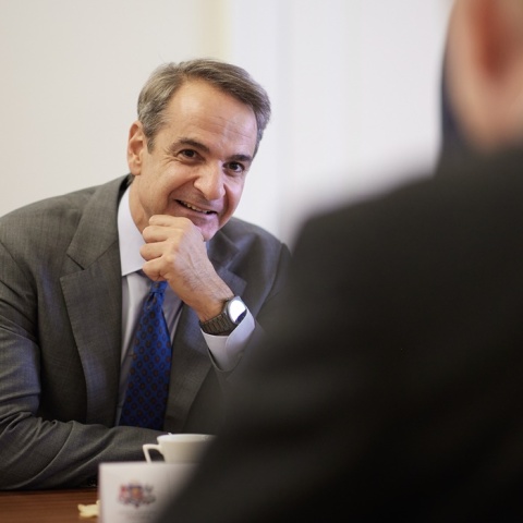 Ο πρωθυπουργός Κυριάκος Μητσοτάκης