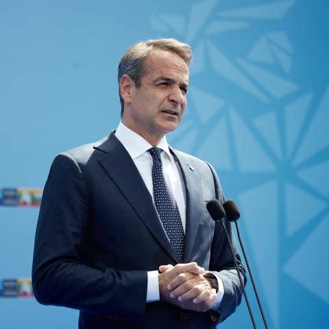 Οι δηλώσεις του Κυριάκου Μητσοτάκη πριν τη Σύνοδο του ΝΑΤΟ