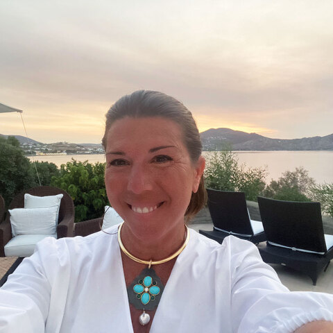 H Stellene Volandes, editor in chief του περιοδικού Town and Country