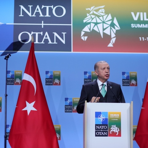 O πρόεδρος της Τουρκίας, Ρετζέπ Ταγίπ Ερντογάν