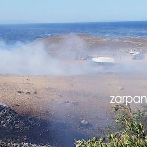 Φωτιά τώρα στα Σφακιά