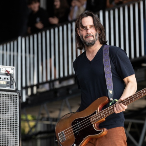 Κιάνου Ριβς: Ροκάρει με τη μπάντα του Dogstar στο Λος Άντζελες.