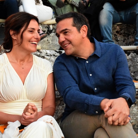 Αλέξης Τσίπρας - Μπέτυ Μπαζιάνα