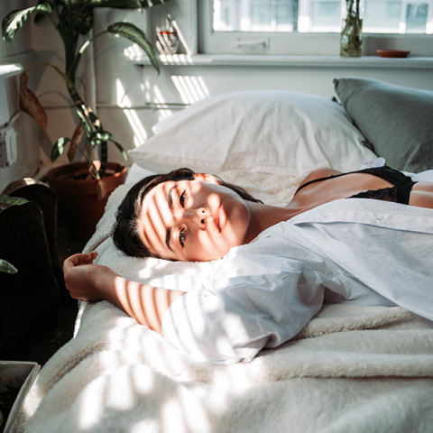 Ένα κορίτσι.