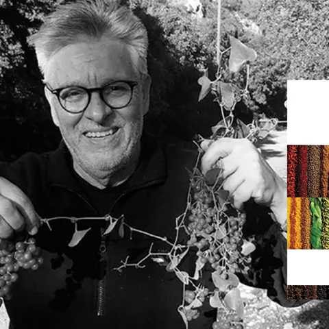 Συνταγή για πατάτες οφτές και κολοκυθοανθούς γεμιστούς από το βιβλίο «Νόστιμη ποίηση - Μαγειρεύοντας με στίχους» του Αντώνη Καρτσάκη, εκδ. Εστία.