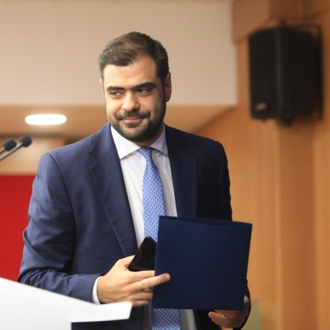 Ο κυβερνητικός εκπρόσωπος, Παύλος Μαρινάκης