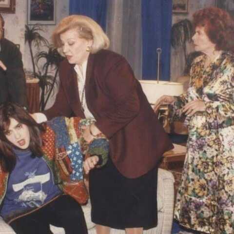 Στιγμιότυπο από τα παρασκήνια της σειράς «Το Ρετιρέ»