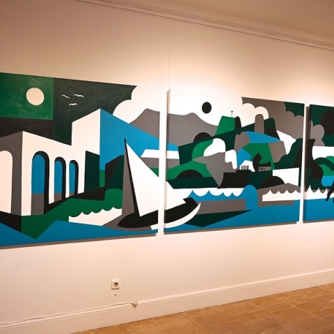 Από την έκθεση του Cacao Rocks στην Κέρκυρα 