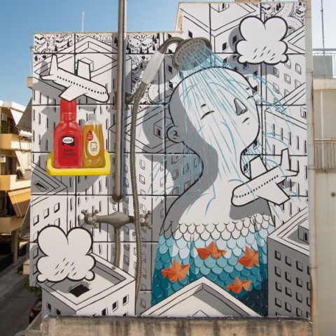 Ένα θαλασσινό παραμύθι στον Βύρωνα εμπνευσμένο από τoν Ίταλο Καλβίνο